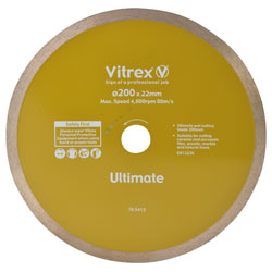 Vitrex 103412 Ultimate Diamond Blade 200mm