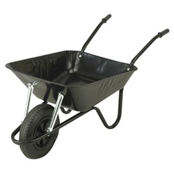 Walsall EABP 85L Black Easi-Load Builders Wheelbarrow