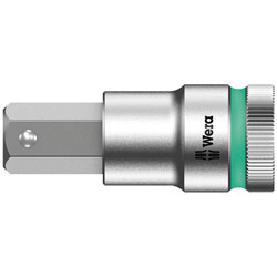 Wera 05003827001 8740 C HF Zyklop In-Hex Plus Screw Hold Socket 1/2in SW 14x60mm