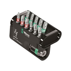 Wera 05057420001 Bit-Check 12 BiTorsion 1 Set, 12 Piece