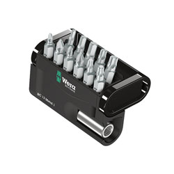 Wera 05057424001 Bit-Check 12 Metal 1 Set, 12 Piece