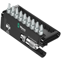 Wera 05136011001 Bit-Check BC Drywall Construction Bit Set, 10 Piece