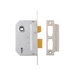 Yale Locks PM320 3 Lever Mortice Sashlock Polished Chrome 65mm 2.5in