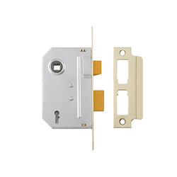 Yale Locks PM320 3 Lever Mortice Sashlock Polished Brass 79mm 3in