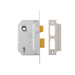 Yale Locks PM320 3 Lever Mortice Sashlock Polished Chrome 79mm 3in