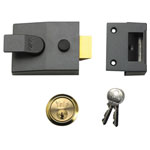 Yale Locks 89 Deadlock Nightlatch 60mm Backset DMG Finish Box