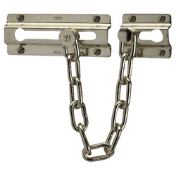 Yale Locks P1037 Door Chain Chrome Finish