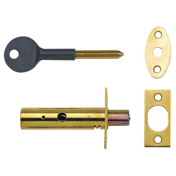  PM444 Door Security Bolts Brass Finish Visi of 2