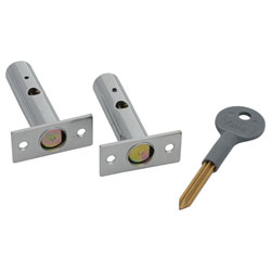 Yale Locks PM444 Door Security Bolts Polished Chrome Finish Visi of 2