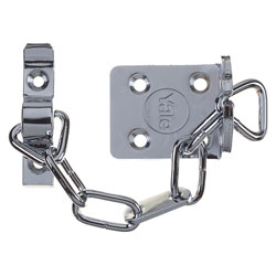 Yale Locks WS6 Security Door Chain - Chrome Finish