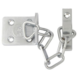 Yale Locks WS6 Security Door Chain - Satin Chrome Finish