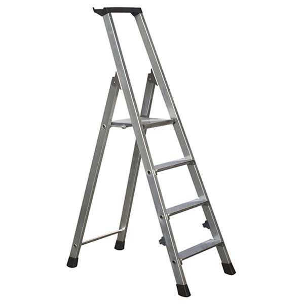 Zarges 42454 Trade Platform Steps, Platform Height 0.83m 4 Rungs ...