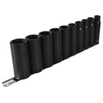 Teng 9126 Deep Impact Socket Set of 10 Metric 1/2in Drive