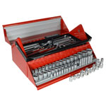 Teng TC187 Mega Rosso Tool Kit Set of 187 1/4 3/8 & 1/2in