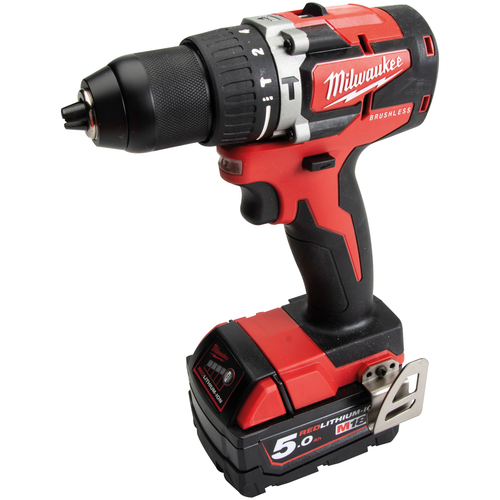 Milwaukee XMS22COMBI5A 18V Brushless Combi Drill With 1 x 5.0Ah Li 