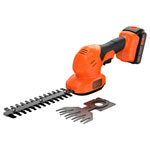 Black+Decker BCSS18D1-GB BCSS18D1 Shear Shrubber 18V 1 x 2.0Ah Li-ion