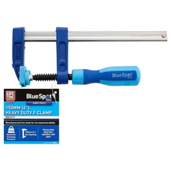 BlueSpot Tools 10036 Heavy-Duty F-Clamp 50 x 150mm