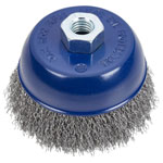 BlueSpot Tools 19218 Steel Wire Cup Brush 100mm M14 X 2