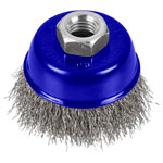 BlueSpot Tools 19219 Steel Wire Cup Brush 65mm M14 X 2