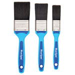 BlueSpot Tools 36011 Soft Grip Synthetic Paint Brush Set, 3 Piece
