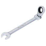 BlueSpot Tools 5115 180° Flexible Head Ratchet Spanner 19mm