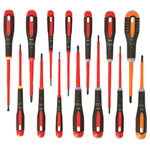 Bahco BE-9876S BE-9872 ERGO™ Screwdriver Set, 14 Piece