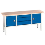 Bott 16923032.11 Verso Adjustable Height Storage Bench 2000 x 600mm