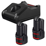 Bosch 1600A019R9 GBA 2.0Ah Battery & Charger Starter Kit 12V