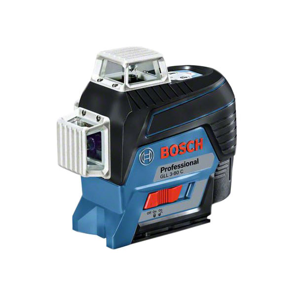 Bosch 0601063R03 GLL 3-80 C Prof 360° Line Laser + BM1 Prof Uni Mount
