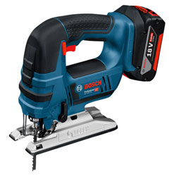 Bosch 06015A6174 GST 18V-LI B Professional Jigsaw 18V 2 x 4.0Ah Li-ion