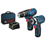 Bosch 06019A6979 06019A6979 Twin Pack 12V 2 x 2.0Ah Li-ion