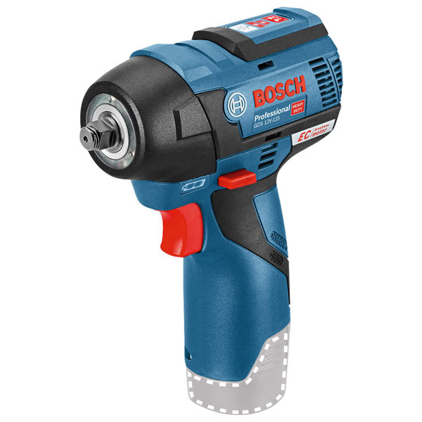 Bosch 6.019E+104 GDR 12V-115 Professional 3/8in Impact Wrench 12V ...