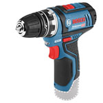 Bosch 06019F6002 GSR 12V-15 FC Pro FlexiClick DrillDriver + Attach 12V Bare Unit