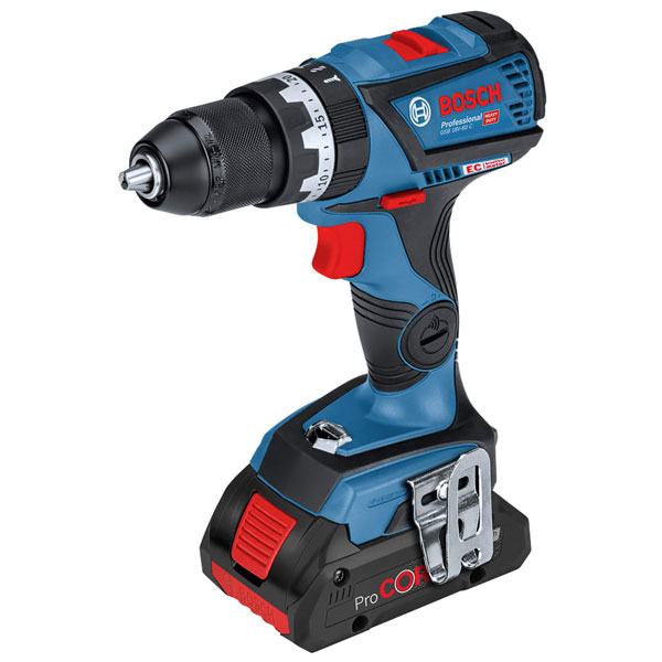 Bosch 06019g2177 Gsb 18v 60c Prof Combi Drill 18v 2 X 40ah Procor