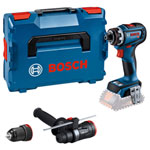 Bosch 06019K6204 GSR 18V-90 FC Pro FlexiClick DrillDriver +2 Attach Case 18VBare