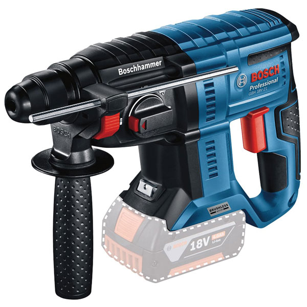 Bosch 0611911101 GBH 18V-21 SDS Plus Hammer Drill 18V Bare Unit + ...