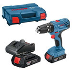 Bosch 0615990M00 GSB 18V-21 Combi Drill 18V 2 x 1.5Ah Li-ion