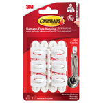 3M 17006 White Mini Hooks (Pack 6)