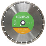 Core Plus CORDBAB350 AB350 Abrasive & Asphalt Diamond Blade 350mm