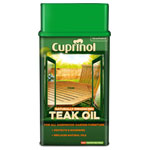 Cuprinol 5212362 Naturally Enhancing Teak Oil Clear 1 litre