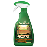 Cuprinol 5212378 Naturally Enhancing Teak Oil Clear Spray 500ml