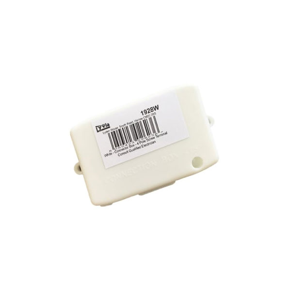 Dencon 1928WNB 4 Pole Connection Box White