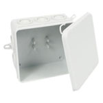 Dencon JB8130NB Square IP54 Junction Box 80mm