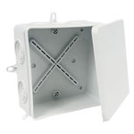 Dencon JB8135NB Square IP54 Junction Box 100mm