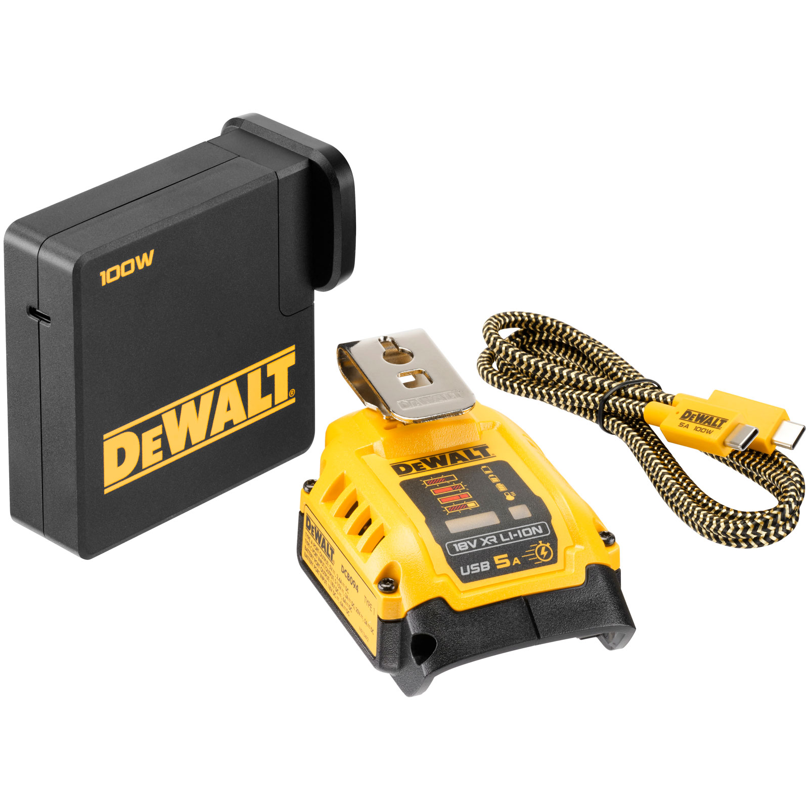 DEWALT DCB094K-GB DCB094 K USB Power Delivery Charging Kit | Rapid ...