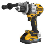 DEWALT DCD1007H2T-GB DCD1007H2T Hammer Drill 18V 2 x 5.0Ah POWERSTACK™ Li-ion