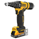 DEWALT DCF403E1T-GB DCF403E1T XR 3/16in Brushless Riveter 1 x 1.7Ah POWERSTACK