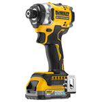 DEWALT DCF860E2T-GB DCF860 E2T XR BL Impact Driver 18V 2 x 1.7Ah POWERSTACK