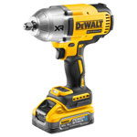 DEWALT DCF900H2T-GB DCF900H2T POWERSTACK™ Impact Wrench 18V 2 x 5.0Ah Li-ion