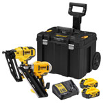 DEWALT DCK264P2T-GB DCK264P2T XR Nailer Twin Pack 18V 2 x 5.0Ah Li-ion